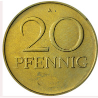 J.1511b DDR   20 Pfennig  1980 A      
