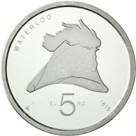 Niederlande 5 Euro 2015 200 Jahre Schlacht bei Waterloo Stgl. 1