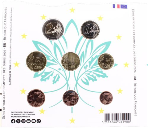 Frankreich-3,88 Euro-2026-Stgl-KMS-FolderI