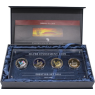 Gabun-4x1000Francs-2016-AG-Springbock-PrestigeSet2016-Etui