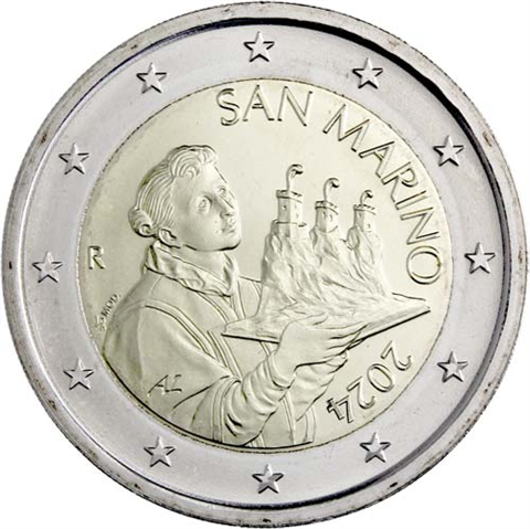 San-Marino-2Euro-2024-Heiliger-Marinus-RS