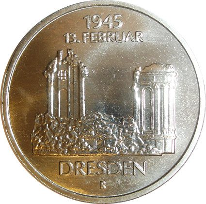 DDR Kurssatz 1 Pfennig bis 5 Mark 1985 Dresdner Frauenkirche 