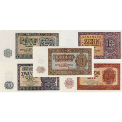 Geldscheine, Banknoten und Sondermünzen von Historia Hamburg DDR  1955