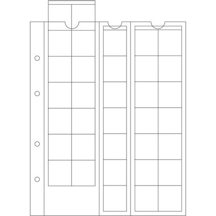 306013 - Münzhüllen OPTIMA 27 