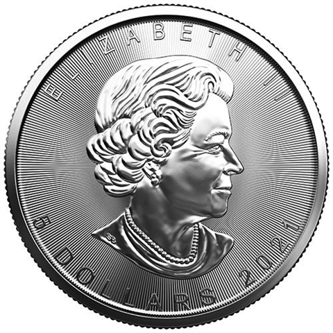 1 Oz Silbermünzen Maple Leaf Kanada Dollar 2021