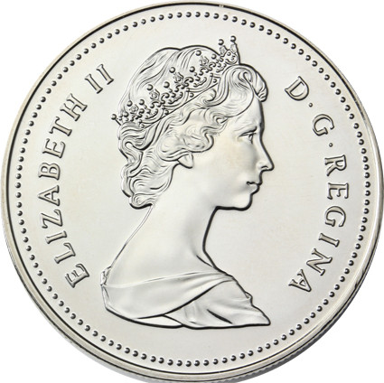 Kanada 1 Dollar 1988 Eisenschmiede