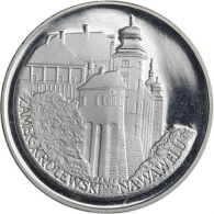 Polen-100 Zlotych-1977-AGpp-Königsschloss Krakau-RS