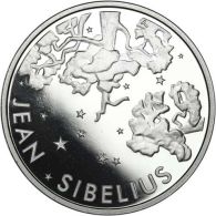 Finnland 10 Euro 2015 Jean Sibelius PP mit Schatten 1