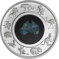 Australien-1 Dollar-2020-AGpp-Opal Great Southern Land-RS