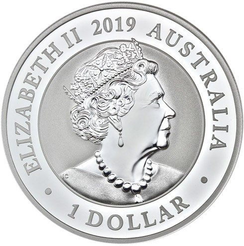 1 Oz Silbermünze Paradiesvogel Australien 2019 Manukode