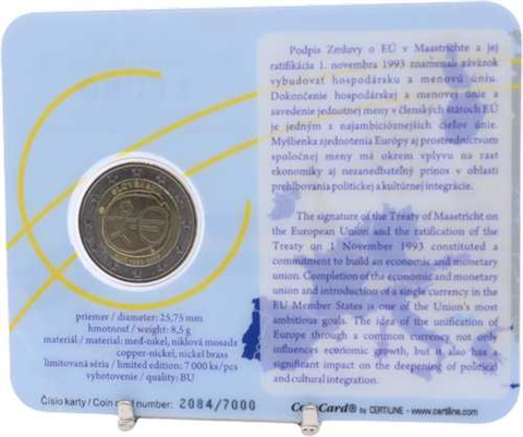 Slowakei-2 Euro-2009-bfr-WWU-Coincard-VS