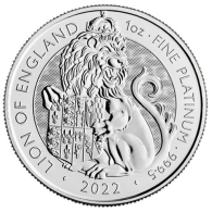Grossbritannien-100Pfund-2022-PtStgl-Lion-TudorBeasts-RS