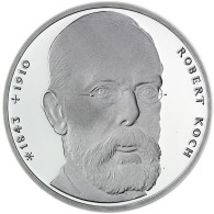 Deutschland 10 DM Silber 1993 Stgl. 150. Geburtstag von Robert Koch