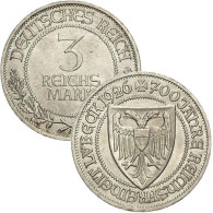 J.323 - 3 Reichsmark 1926 " Lübeck "