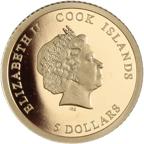 CookInseln-5 Dollar-2022-AUpp-Walking Liberty-RS