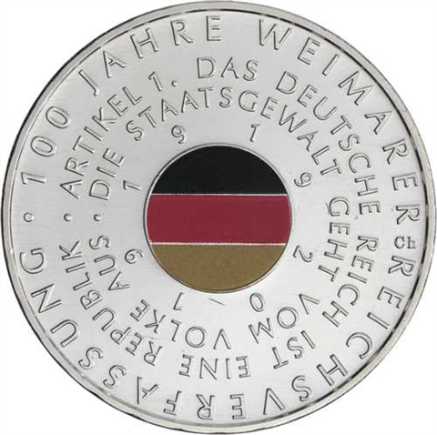 Deutschland-5x20 Euro-2019-AGpp-Komplett Set-Folder