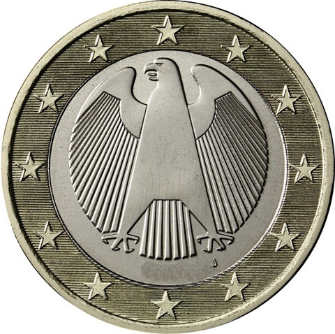 Deutschland 1 Euro- 2019 Kursmünze Gedenkmünzen Zubehör Münzen kaufen