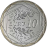 Frankreich-10 Euro-2014-AGstgl-Egalite Freiheit Frühling-VS