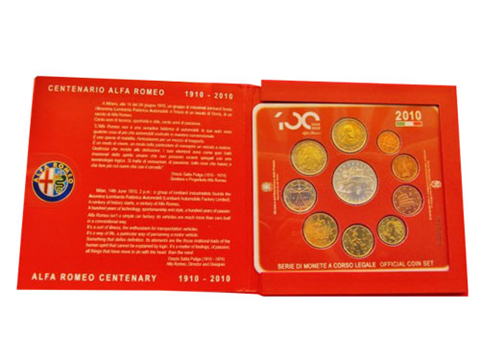 Italien-10,88-Euro-2010-Stgl-KMS-Alpha-Romeo-I