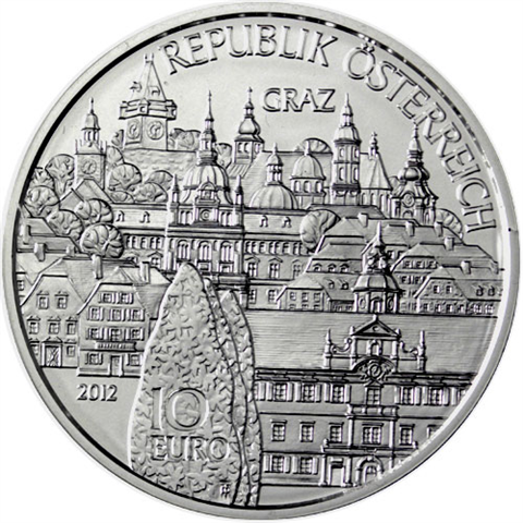 Österreich-10-Euro-2012-Silber-HGH-Steiermark-Folder