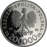 Polen-200000 Zloty-1991-AGpp-Gewichtheber-VS
