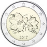 Finnland Kursmuenze 2 Euro Moltebeere 2017