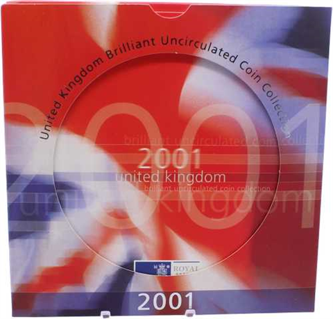 Großbritannien-5,88 Pfund-2001-bfr-KMS-Folder RS