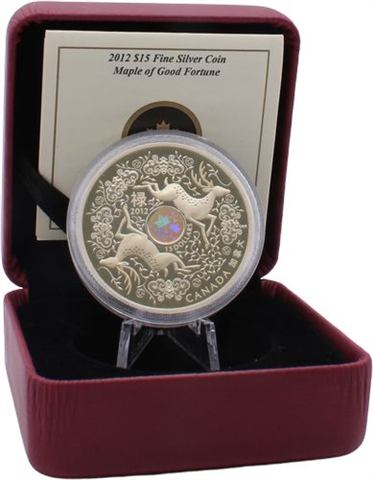 Kanada-15 Dollar-2012-AGpp-Maple of Good Fortune-RS