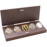 Großbritannien-4x2Pfund-2002-AGstgl-CommonwealthGames-Etui