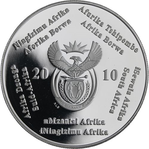 Südafrika-2 Rand-2010-FIFA-AGpp-Etui