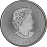 Kanada-5 Dollar-2015-AGstgl-Maple Leaf- Ruth-Black-Gold-VS