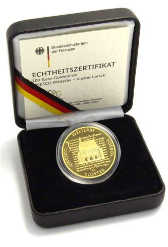 Deutschland 100 Euro 2014 Kloster Lorsch Mzz. Historia Wahl
