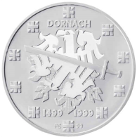 Schweiz-20Franken-1999-AGpp-SchlachtDornach-rs