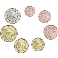 Vatikan 1,88 Euro 2016 bfr. 1 Cent bis 1 Euro lose 