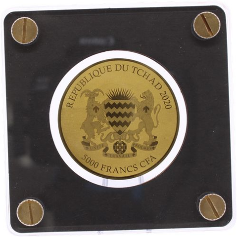 Tschad-6x5000 Francs-2020-AU-Planet Erde-Etui
