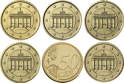 Deutschland 10 Euro-Cent 2017  Kursmünze mit Eichenzweig
