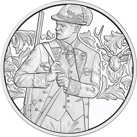 Österreich-10-Euro-2026-Hgh-Anpirschen-Horn-Folder