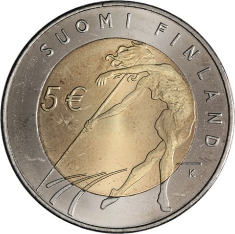 Finnland-5 Euro-2005-Stgl-Leichtathletik WM-VS