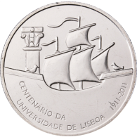 Portugal 2,5 EUro 2012 bfr. Uni Lissabon-1