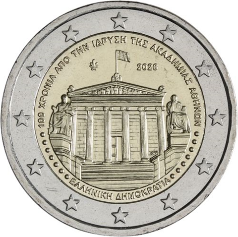 Griechenland-2 Euro-2026-bfr-Athen-RS