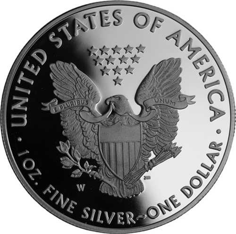 USA-1 Dollar-2021-AGpp-Silver Eagle altes Designe-RS