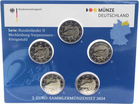 Deutschland-5x2Euro-2024-Stgl-Königsstuhl-A-J-Folder-RS