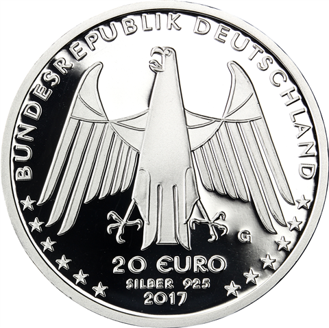 BRD 20 Euro 2017 PP Karl Drais 1