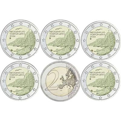 Deutschland-2-Euro-2024-Königsstuhl-A-J