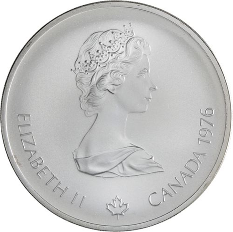 Kanada-14x10+14x5 Dollar-1973-1976-AGstgl-Olymp Montreal 76-Etui