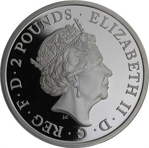 Großbritannien-2 Pfund-2019-AGpp-Yale of Beaufort-RS