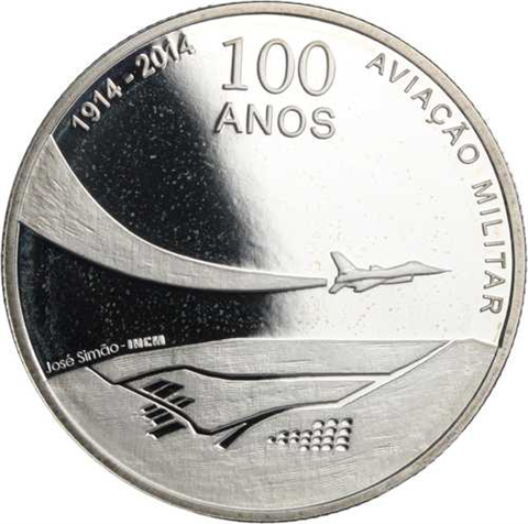 Portugal-2,5Euro-2014-PP-Luftwaffe-Etui