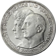 J. 24 Anhalt  3 Mark Friedrich II 1914 Silber Hochzeit  SONDERPREIS