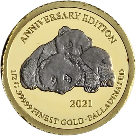 Gabun-7x1000 Francs-2021-AUpp-Rhod-Edition-Etui