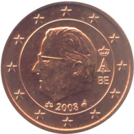 Belgien  5 Cent 2008 König Albert II.